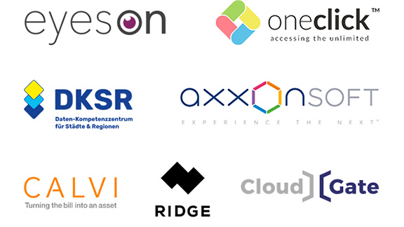 Logos diverser T Cloud Public Partner