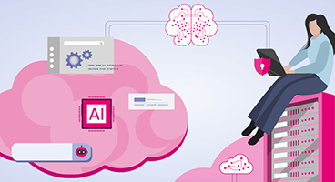 Illustration for Cloud computing and AI: The enabler for intelligent innovations 