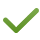 Checkmark Symbol: Funktion verfügbar
