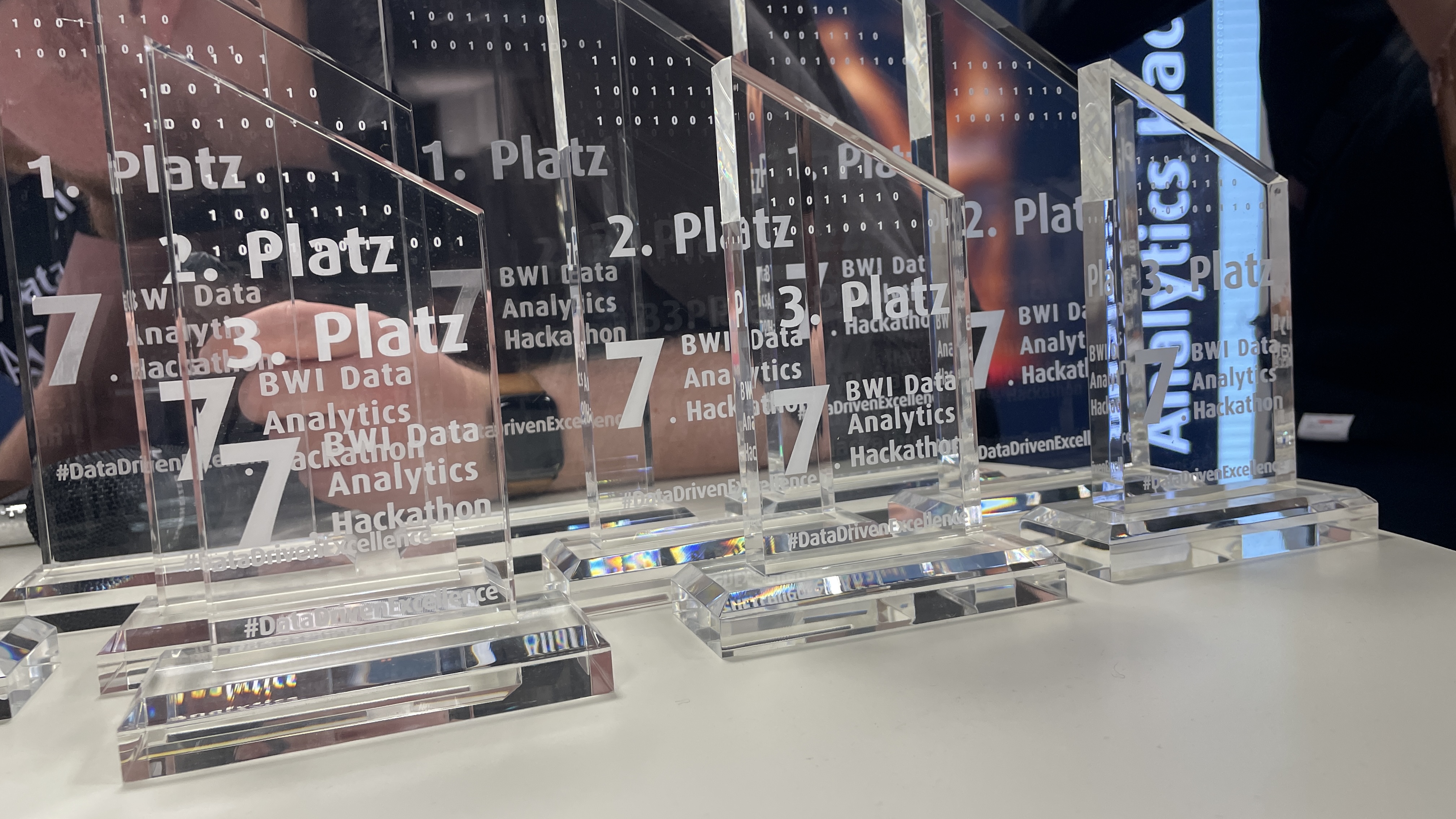 BWI Hackathon: Pokale