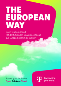 Ansicht Deckblatt The European Way of Cloud – Whitepaper
