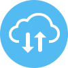 Cloud network icon