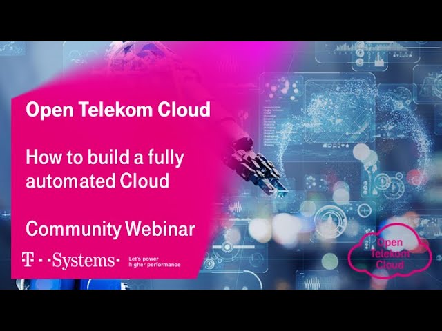 How to build a fully automated T Cloud Public with Terraform | T Cloud Public | T-Systems