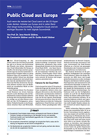 Ansicht Deckblatt iX-Report